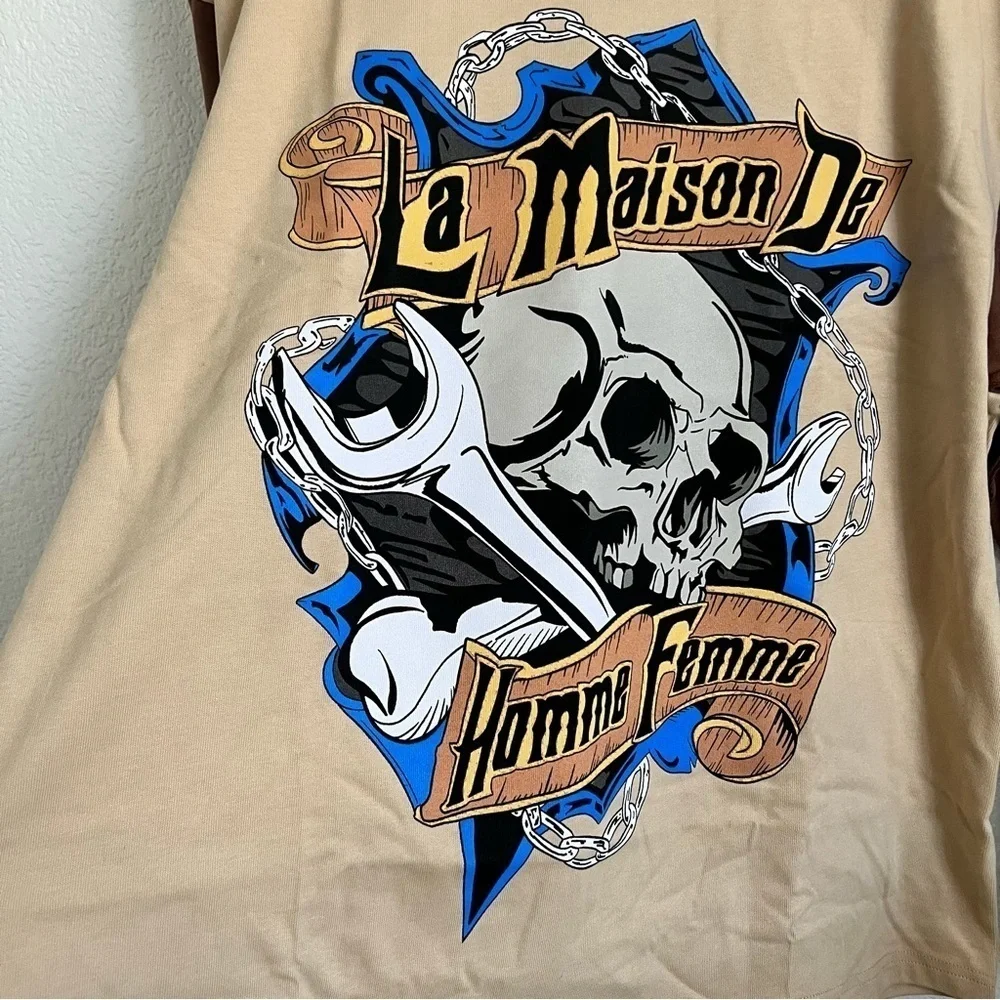 Homme + Femme NEW Men's La Maison De Heavyweight Long Sleeve Shirt XL